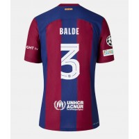 Barcelona Alejandro Balde #3 Heimtrikot 2023-24 Kurzarm